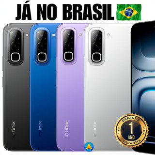 Smartphone Infinix Hot 70 256GB 8GB RAM Tela 120Hz Câmera 50MP Dual Chip