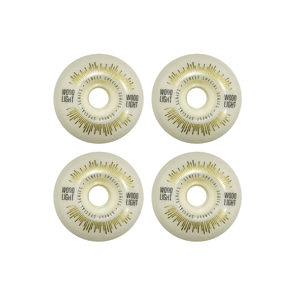 Roda Skate Amador Importada Wood Light 53mm 99A