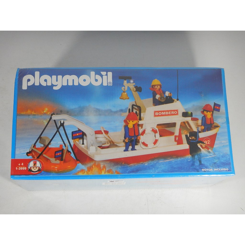 Playmobil - Barco Bombero - Lacrado Argentino Antex
