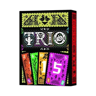Jogo de Cartas Trio - Estratégia Rápida e Diversão em Família