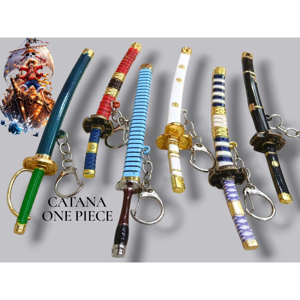 Catana Chaveiro Katana Brinquedo Coleção Anime Serie
