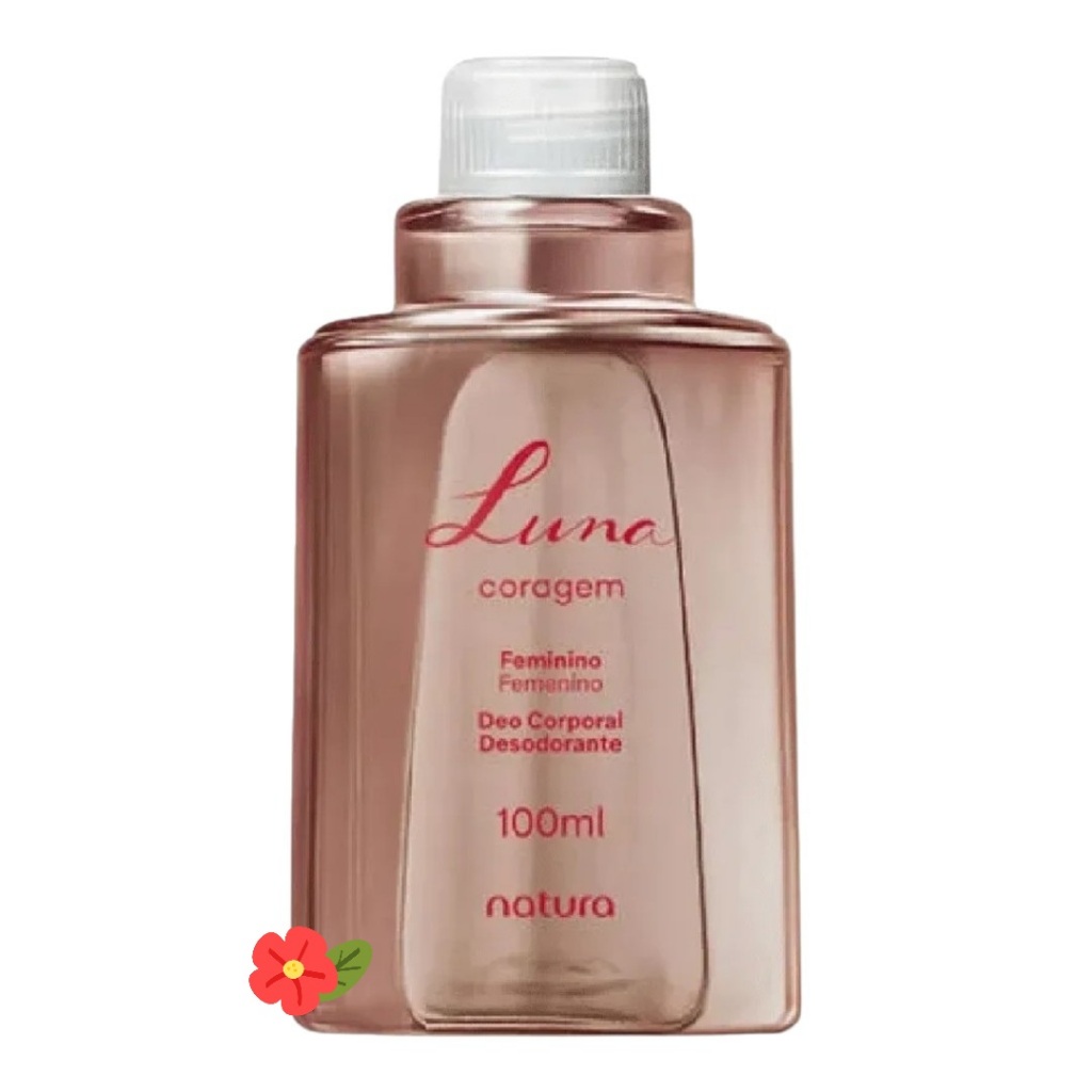 refil luna coragem desodorante corporal 100ml natura