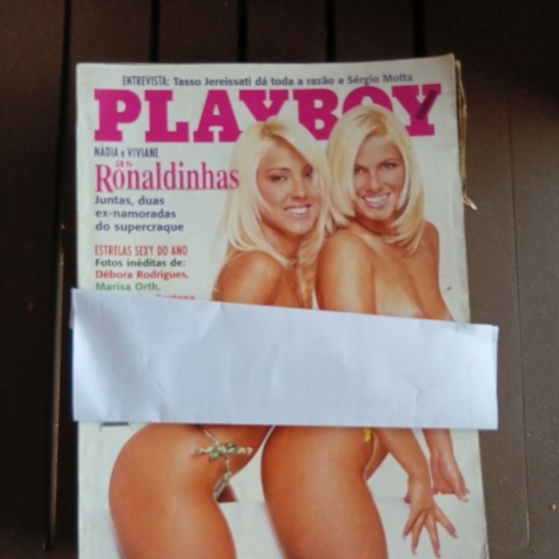 revista playboy 1998 as ronaldinhas