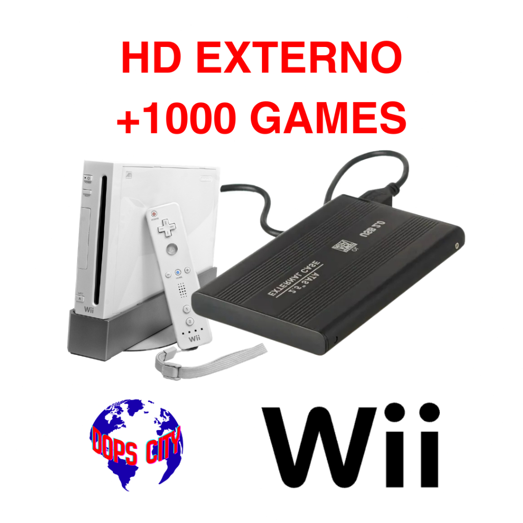 HD Externo para Nintendo Wii LOTADO GAMES