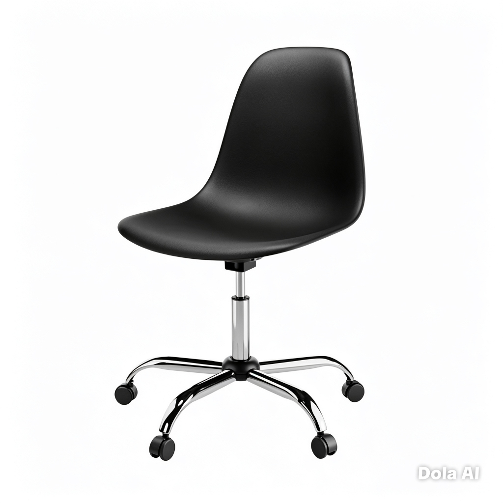 Cadeira Eames Executiva com Rodinhas para Home Office e Escritório