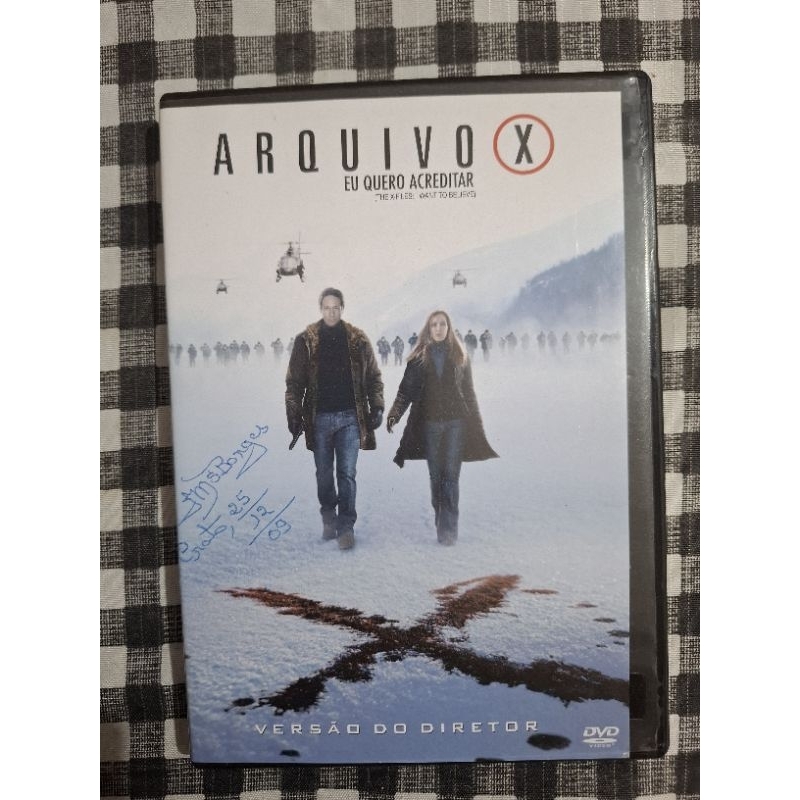 dvd Arquivo X - Eu quero acreditar