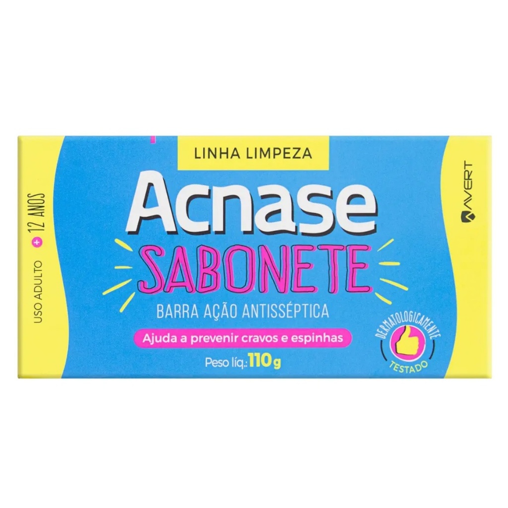 Sabonete Acnase Antisséptico 110g Antiacne Cravos e Espinhas