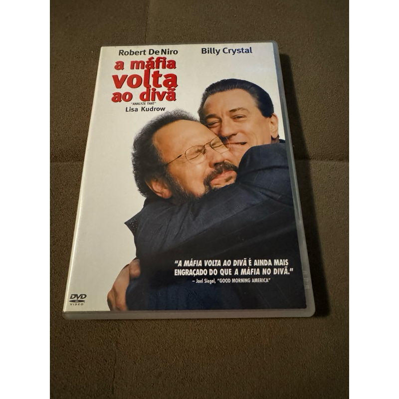 Dvd A Máfia Volta Ao Divâ, Com Robert De Niro, Billy Crystal
