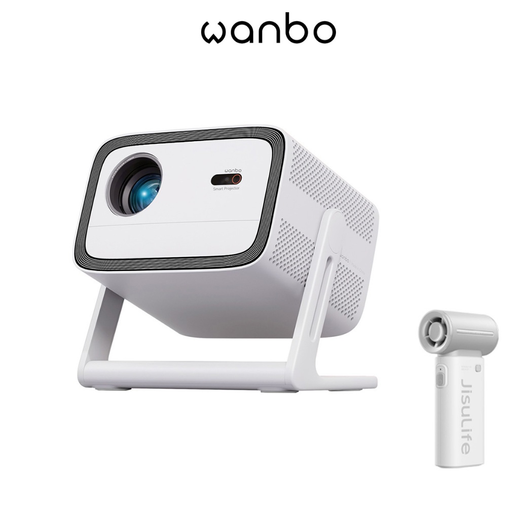 [NEW] Projetor Inteligente Portatil Wanbo Vali 1 Netflix Oficial 1080P 900 ANSI Android TV 11.0 ASA3.0 Som 12W WiFi 5G