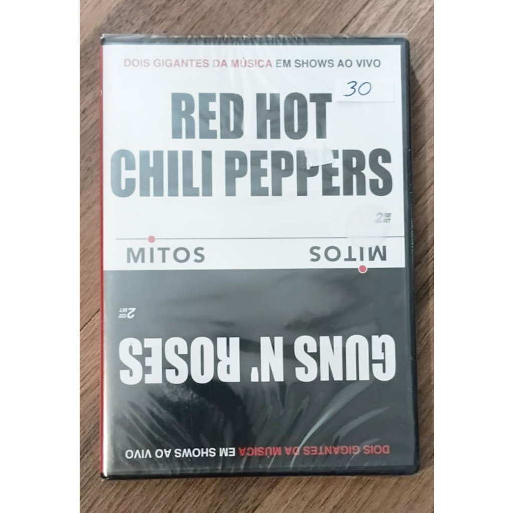 MITOS Red Hot Chilli Peppers Guns n' Roses DVV ORIGINAL LACRADO