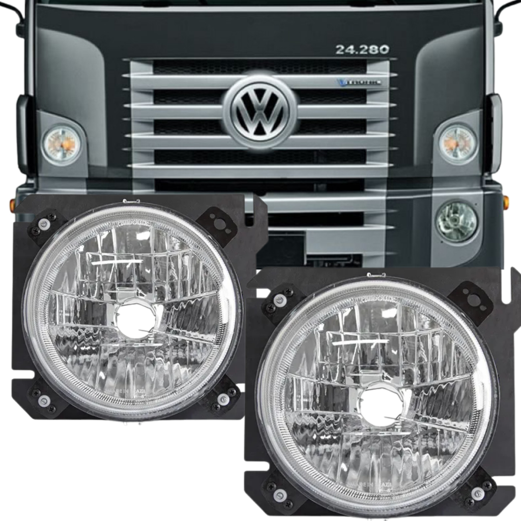 Farol Dianteiro Vw Constellation 13180 15190 17190 24250 2428 2006 2007 2008 2009 2010 2011 2012 2013 2014 2015 até 2022