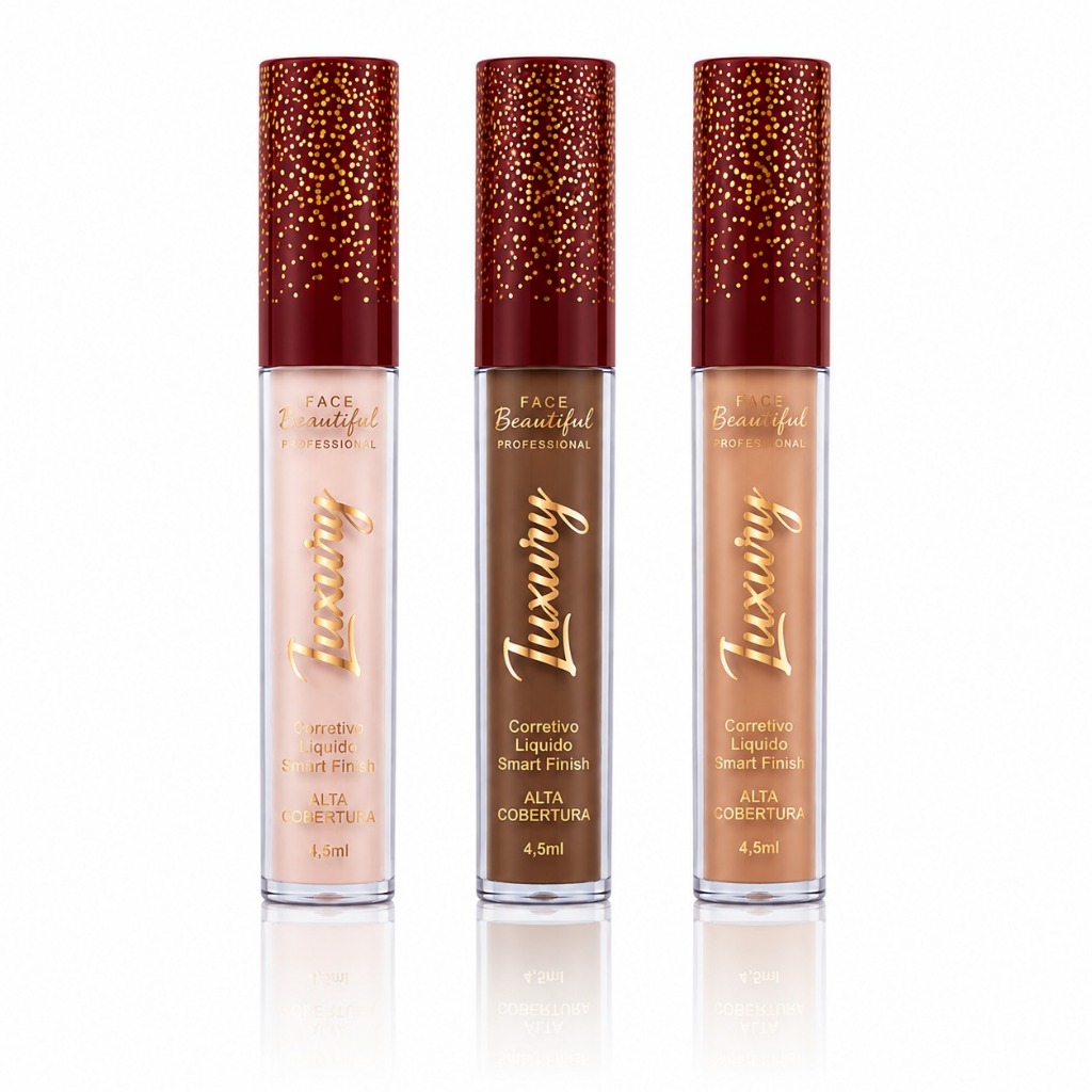 Corretivo Líquido Camuflagem Luxury Face Beautiful 5g