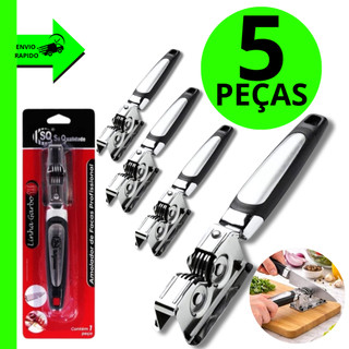 Kit 5/3/2 Amolador Afiador de Faca Canivete Cutelo Tesoura Aço Inox Profissional Cozinha Restaurante