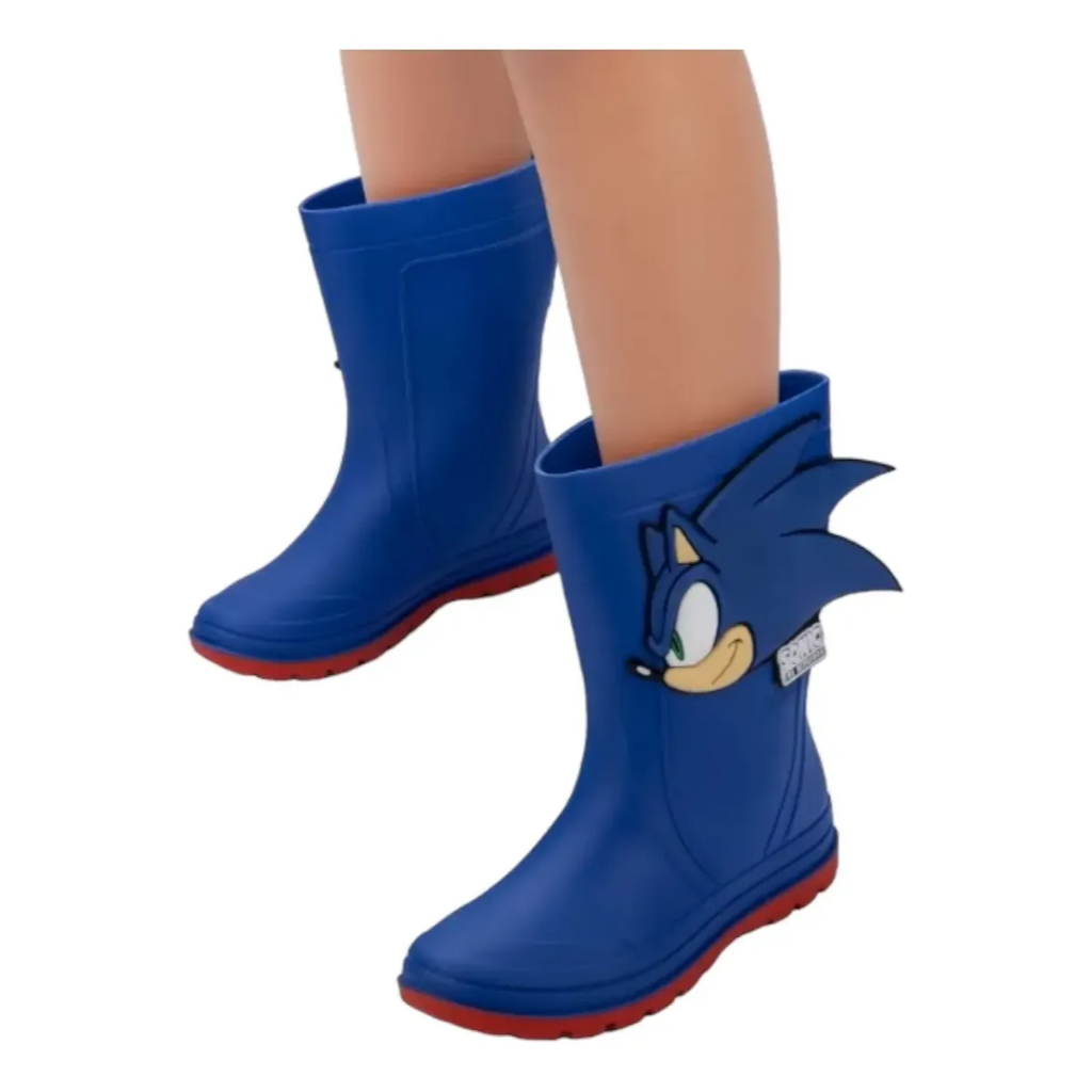 Bota Galocha Moda Infantil Meninos Fast Grendene Kids 23110 Botinha Infanto Juvenil Personagem