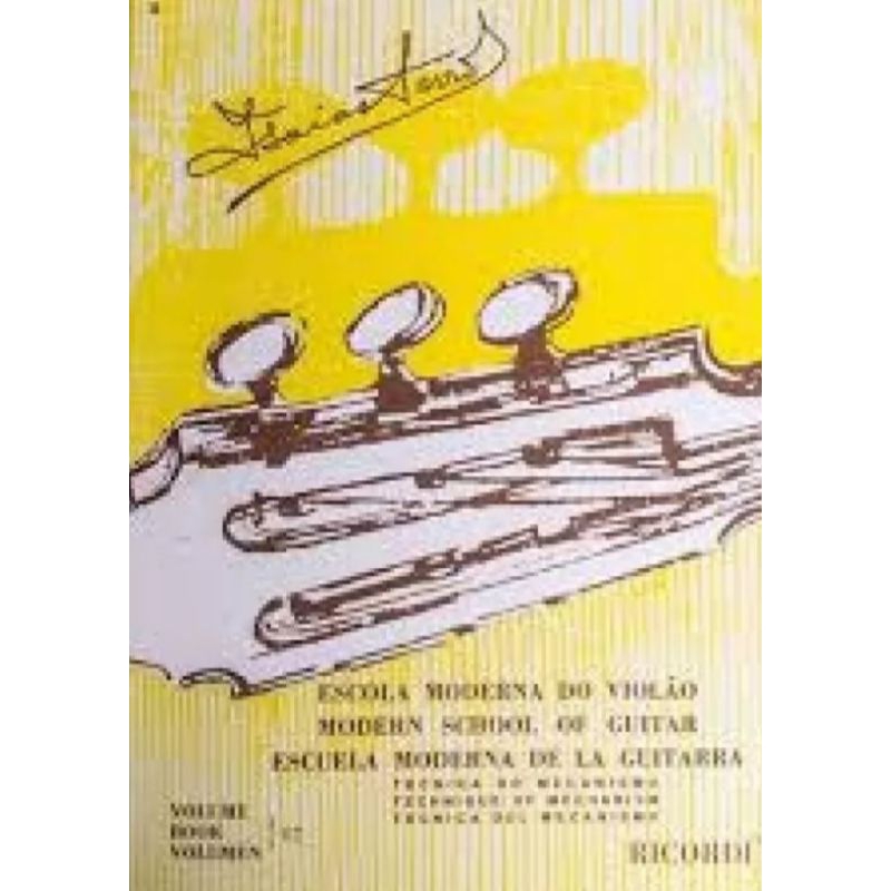 MÉTODO PARA VIOLÃO -BOOK VOLUME 01 ISAIAS SAVIO
