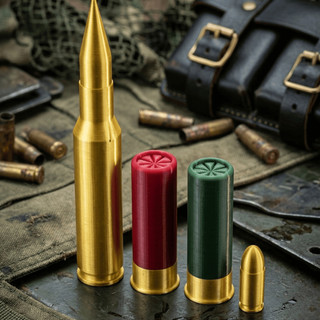 Chaveiro RP Escala 1:1 Bala .50 Calibre 12 9mm Porta Objeto Secreto Com Rosca Decoração Tática Militar Geek Presente