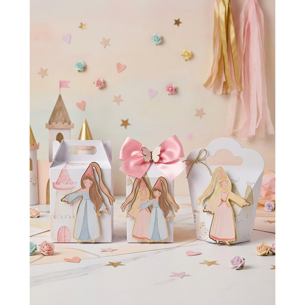 KIT FESTA PERSONALIZADO PRINCESAS MERI MERI - lembrancinha - aniversario