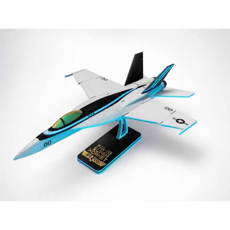 Miniatura Avião F/A-18 Super Hornet – Top Gun Maverick Colecionável Presenteavel Exclusivo