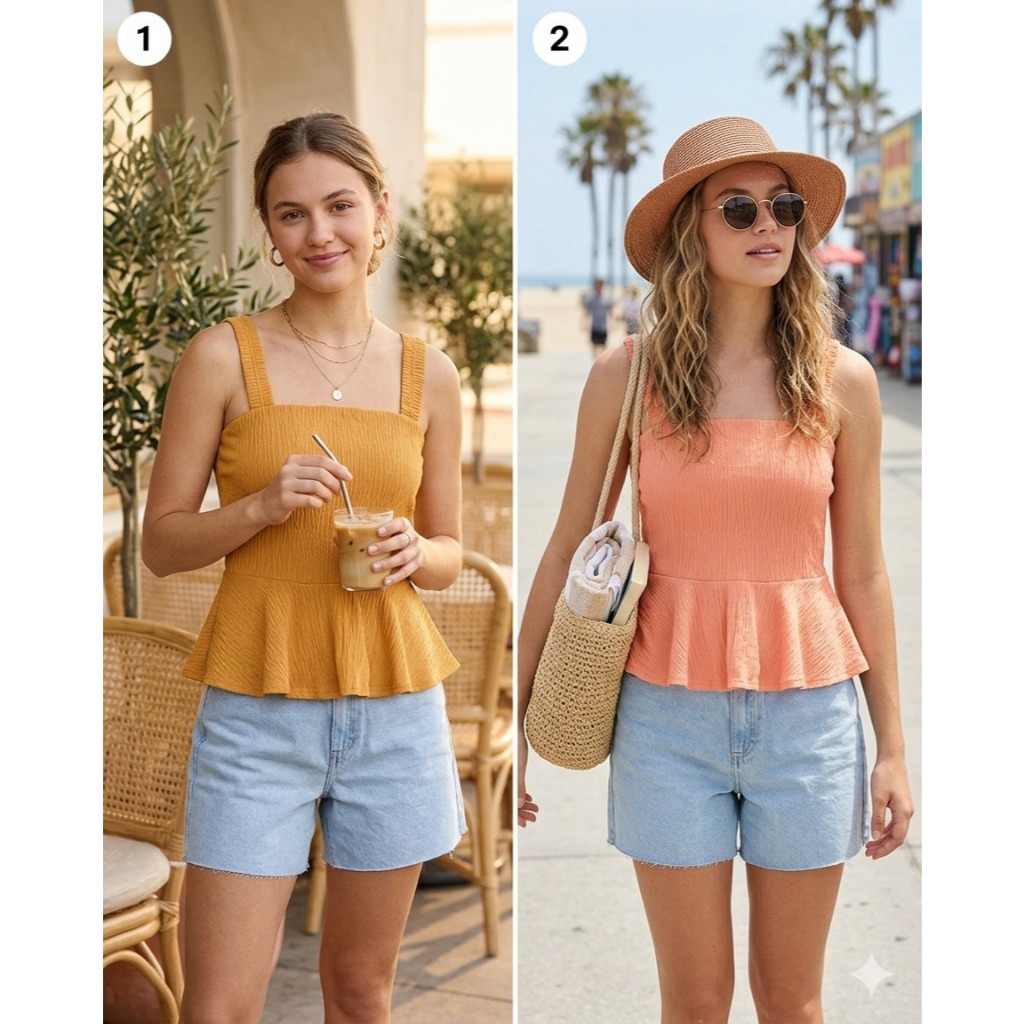 Regata Menina Peplum Em Malha Texturizada Malwee Kids