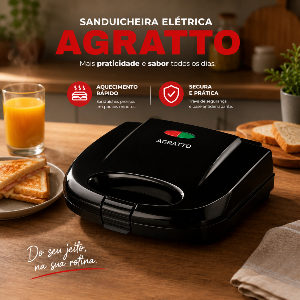 Sanduicheira Elétrica Sanduicheira Grelha Antiaderente Sanduicheira 220v Torradeira Eletrica