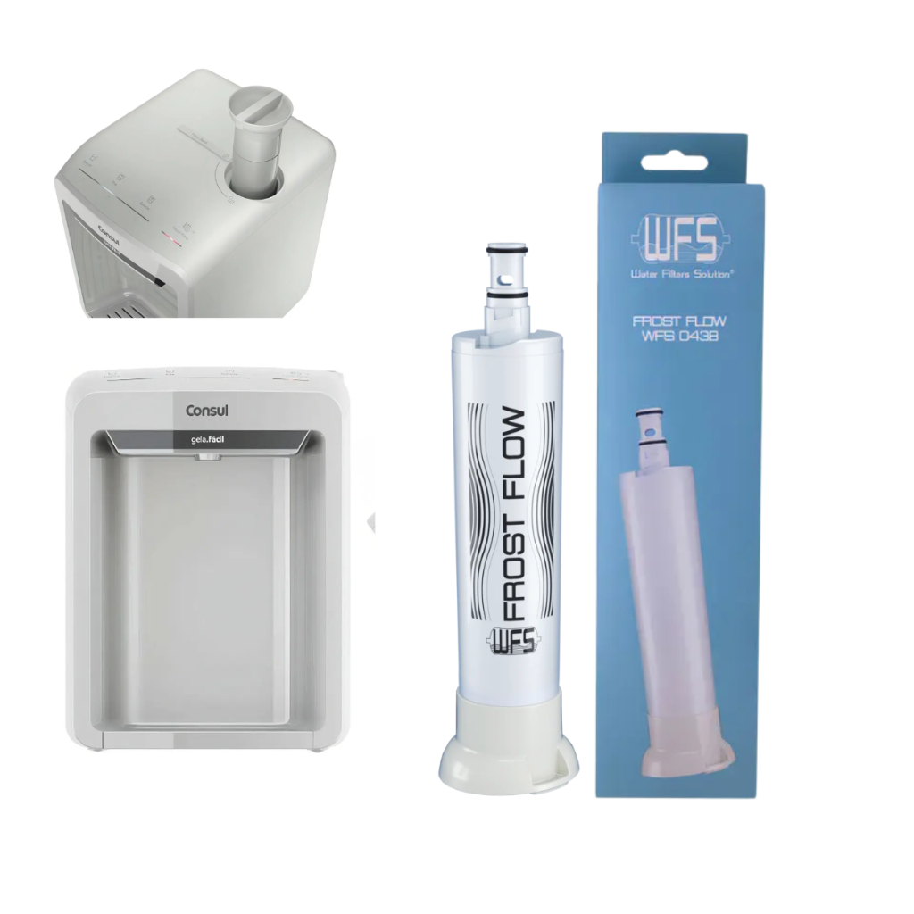 Refil Wfs Compatível Purificador Consul Cpb33ab Cor Branco