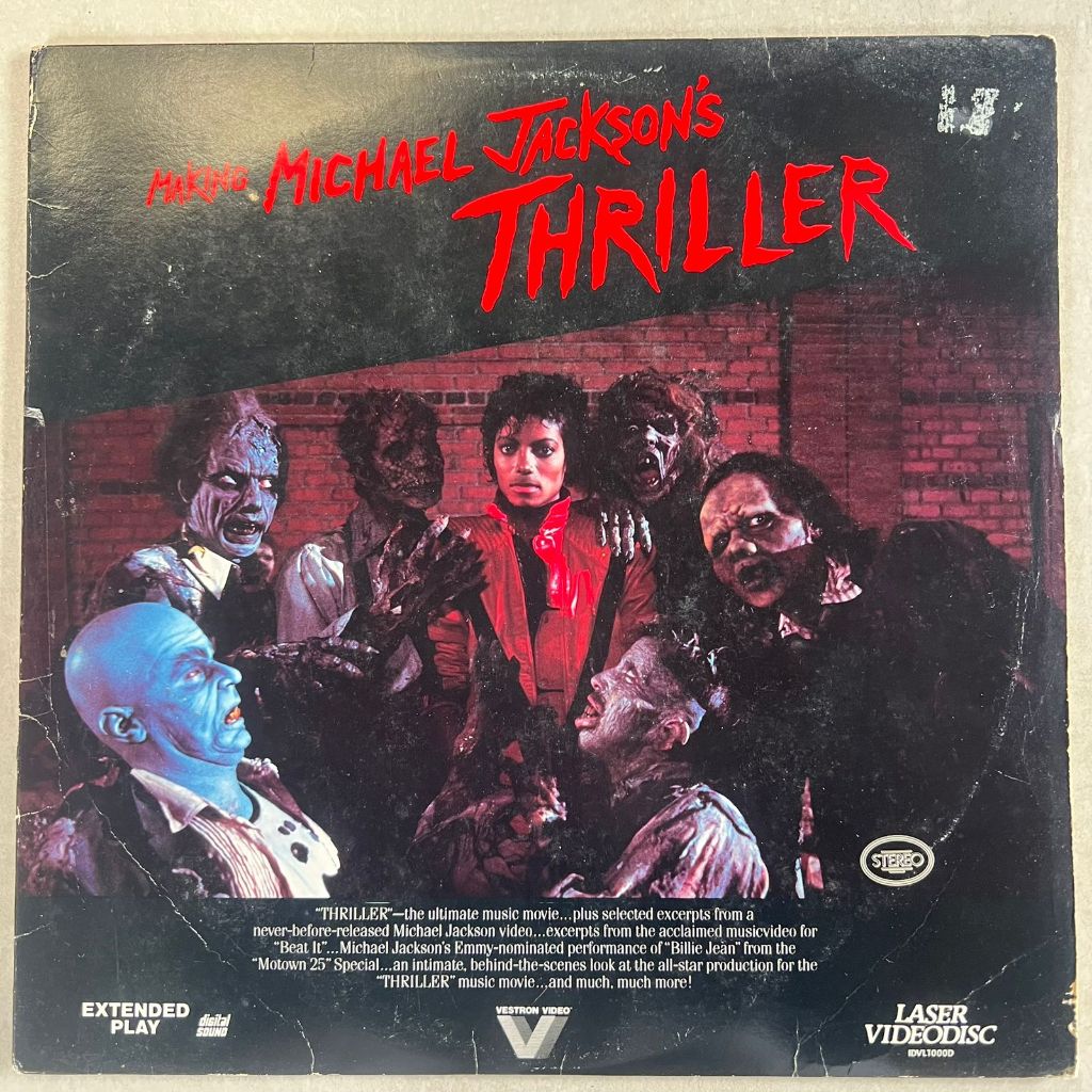 Ld Laserdisc Making Michael Jackson Thriller 1991, Importado Usa