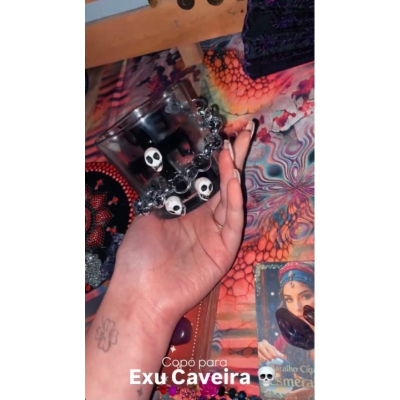 Copo Exu Caveira/Tata Caveira/João Caveira
