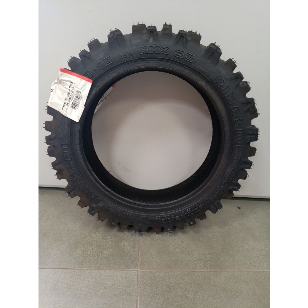 PNEU MINI MOTO RINALDI TRASEIRO 70/100-10 RMX 35  38 mm CROSS ENDURO TRILHA EXTREME ARO 10
