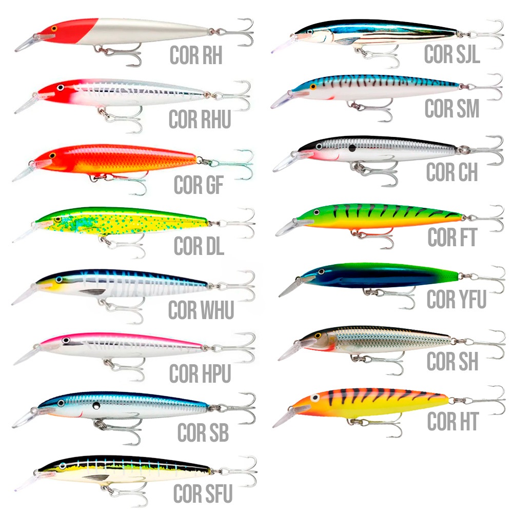 Isca Artificial Rapala FMag Floating Magnum 14cm 22g Cor- Rapala