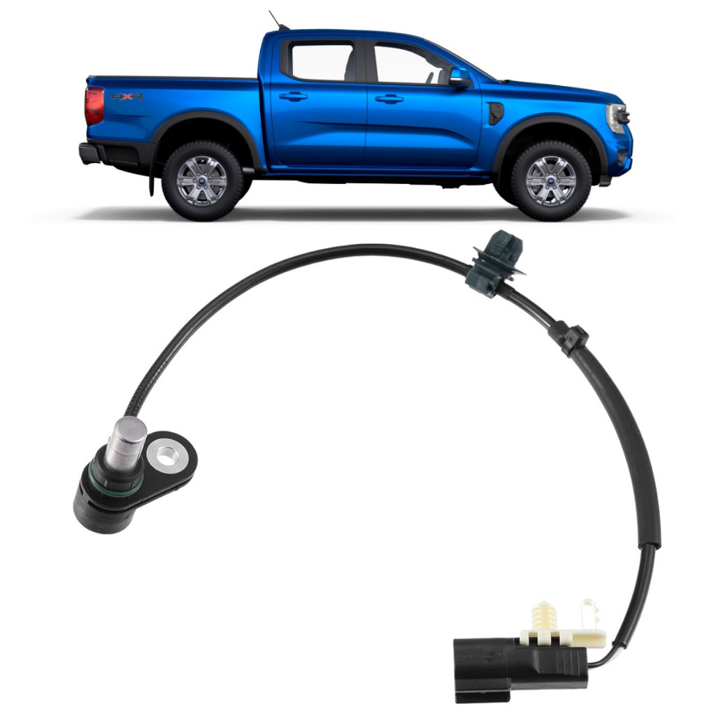 Sensor Freio Abs Roda Traseira Esquerda Ford Ranger 2013/17