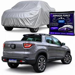 Capa Fiat Toro Cobrir Carro Picape Forrada Impermeável 100% Proteção Sol Chuva Extra GG