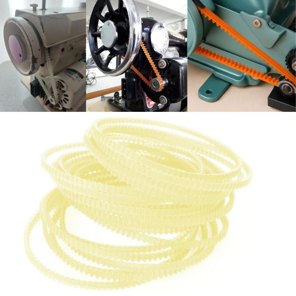 10 Correias Motor Overlock Butterfly Dragonfly Yamata GN1 Máquina de Costura Doméstica