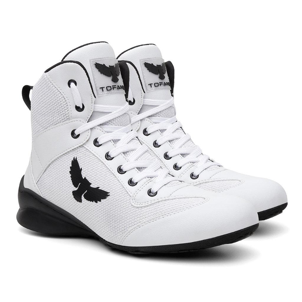 Bota de Treino Academia Musculação Classic Tofanin Botinha Cross Training Crossfit Boxe Masculina Feminina Solado Reto