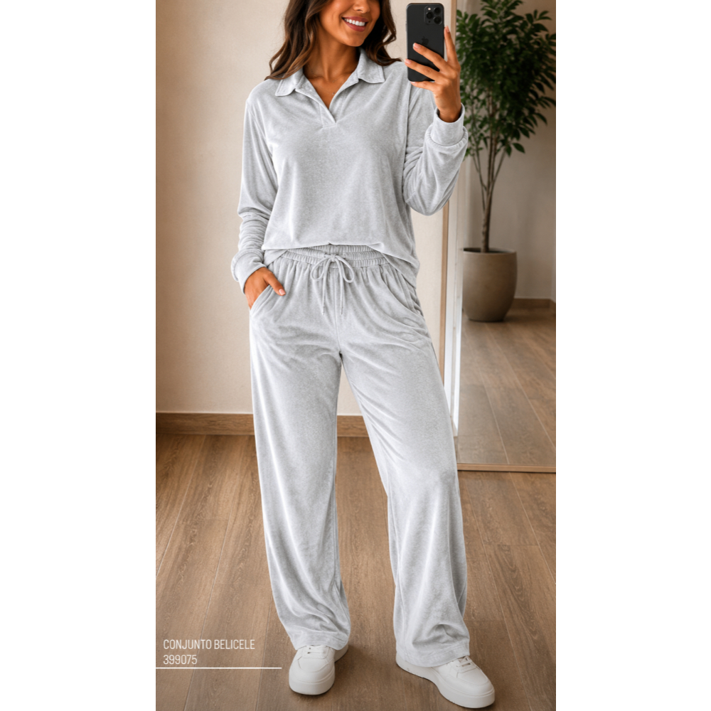 Conjunto Feminino Plush Verele k2B – Conforto e Elegância para o Dia a Dia
