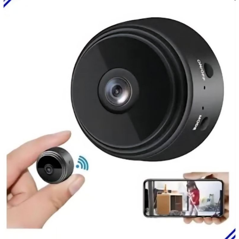 Mini Câmera Espiã Wifi A9 Full HD Visão Noturna