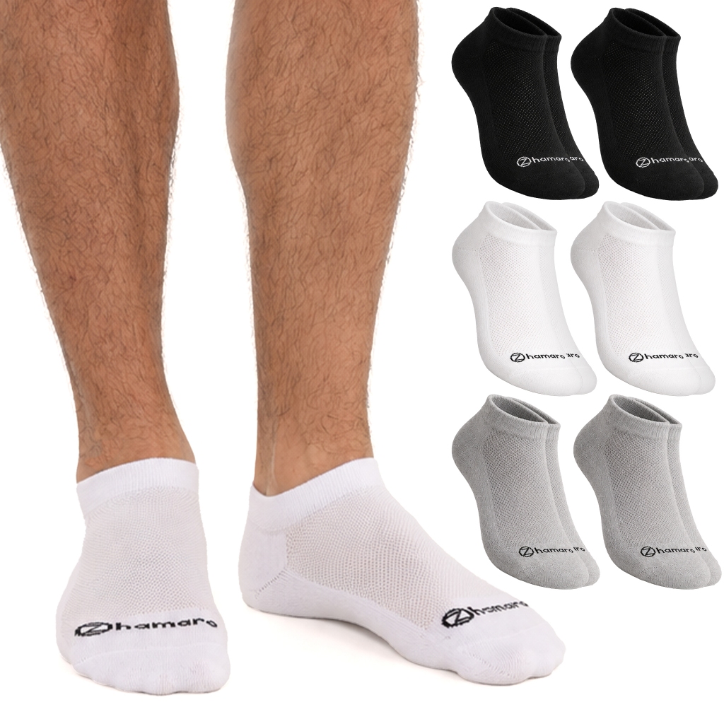 Imagem Kit Meias 6 Pares Zhamaro Premium Cano Curto Algodão Atoalhada Grossa Soquete Baixo Meia Unissex
