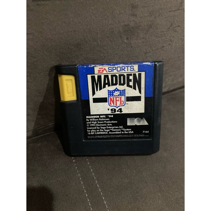 EA sports Madden NFL 94 mega drive