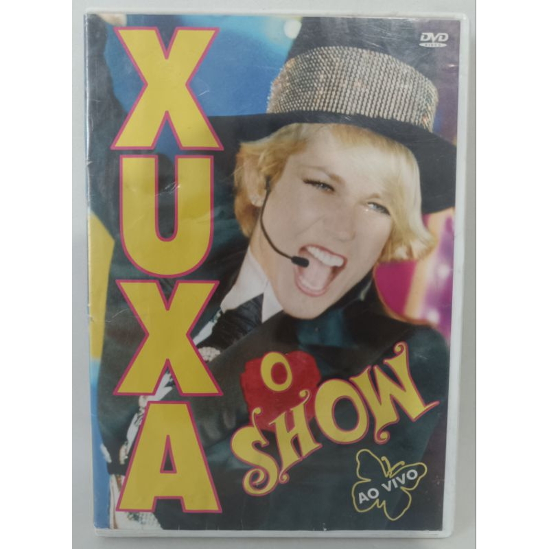 DVD Xuxa O Show Ao Vivo música infantil circo clássico colecionador