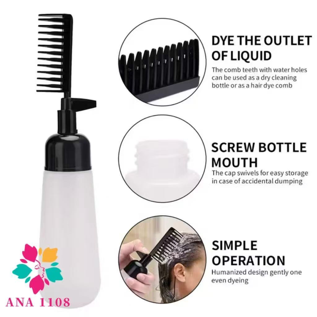 Detalhes do Pente Aplicador De Óleo/Creme/Tintura Para Todos Os Tipos De Cabelo Cor aleatória-RicH