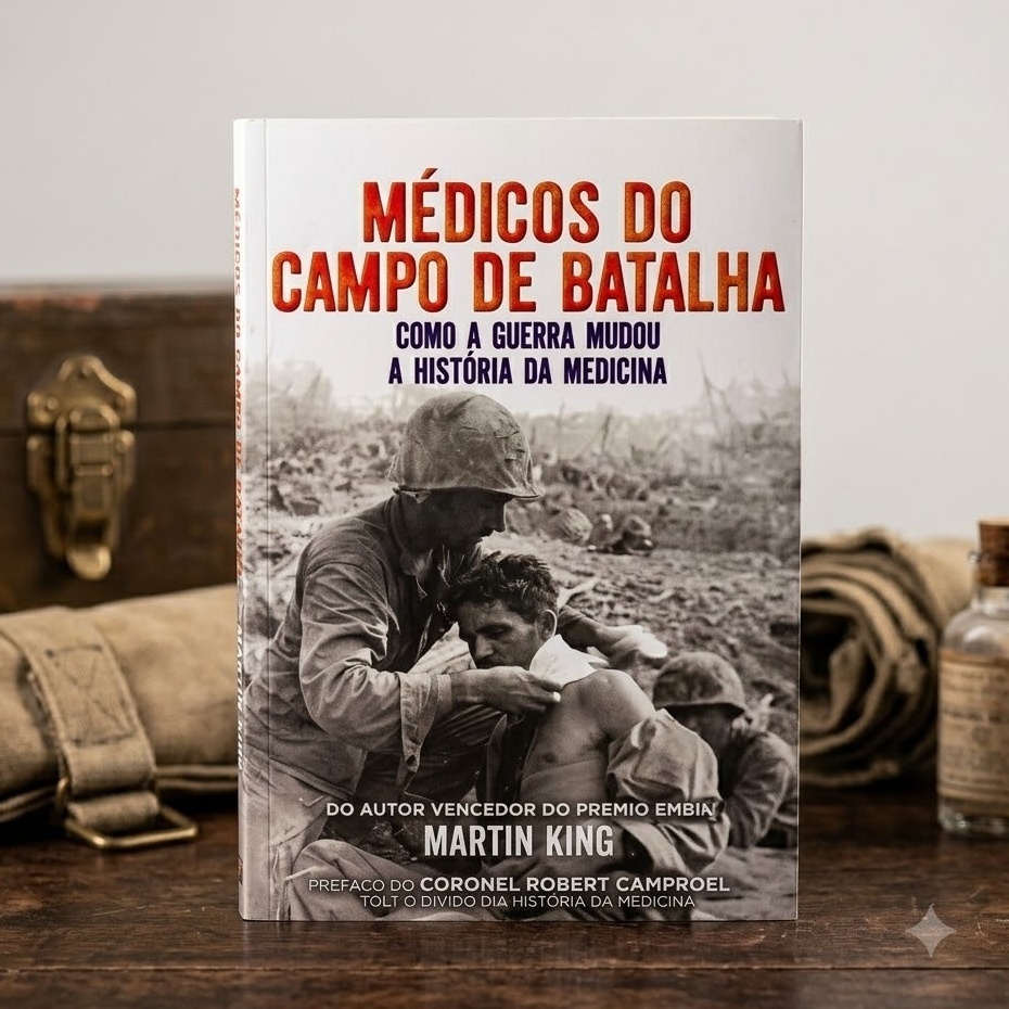 Médicos do Campo de Batalha Como a Guerra Mudou a História da Medicina Martin King História Militar