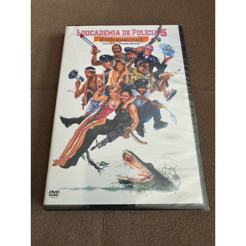 Dvd Loucademia De Polícia 5- Missão Miami Beach (lacrado)