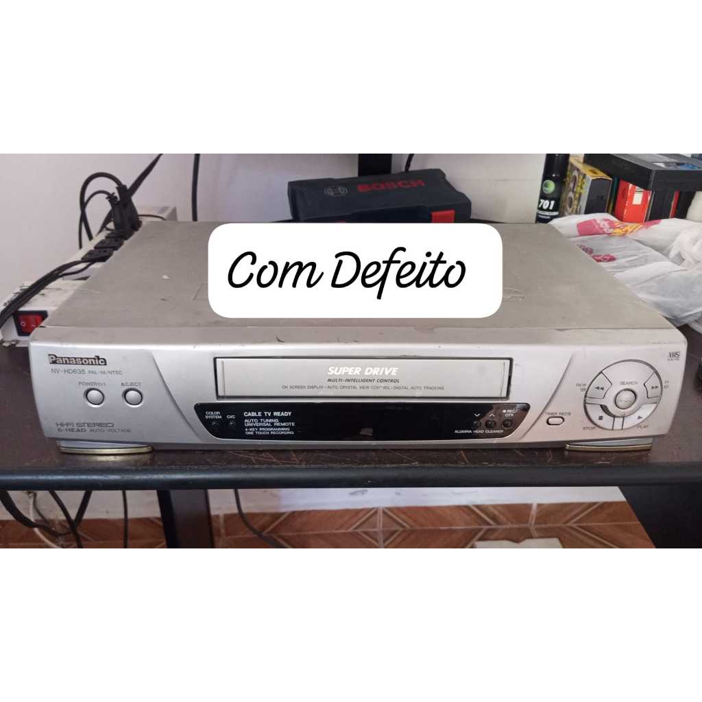 Video Cassete Panasonic Nv Hd635 Sucata # (Usado)