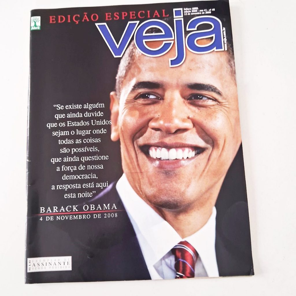 Revista Veja Barack Obama Ed. Especial 2008