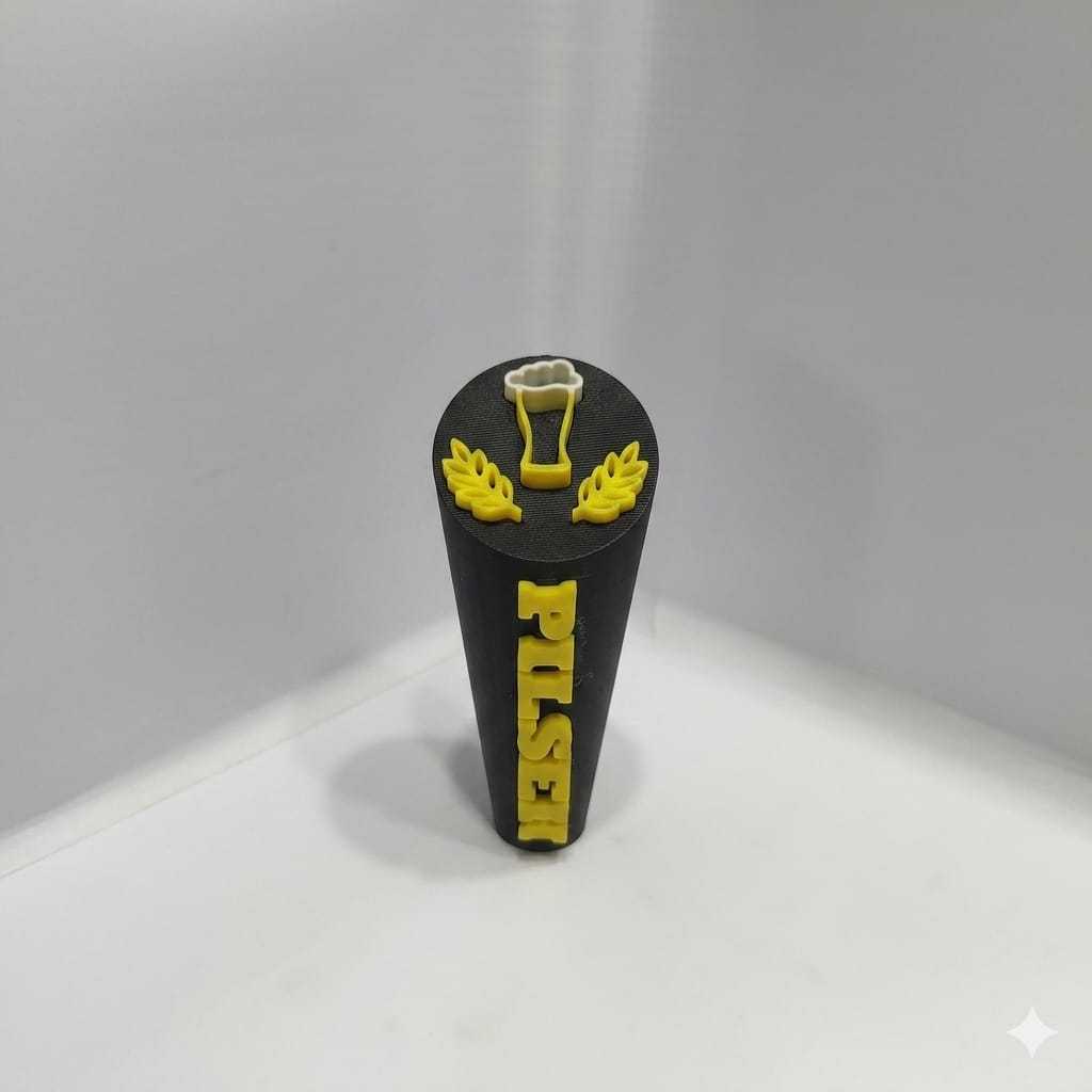Tap Handle Pilsen para Torneira de Chopp | Puxador de Chopeira Personalizado em Impressão 3D Premium