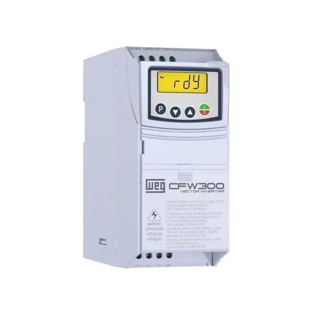 Inversor De Frequência WEG CFW300 3cv 4,8A 380V Trifásico