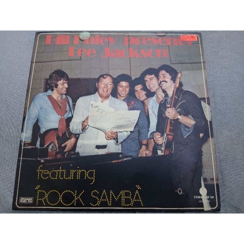 Lp Disco Vinil Lee Jackson - Featuring Rock Samba