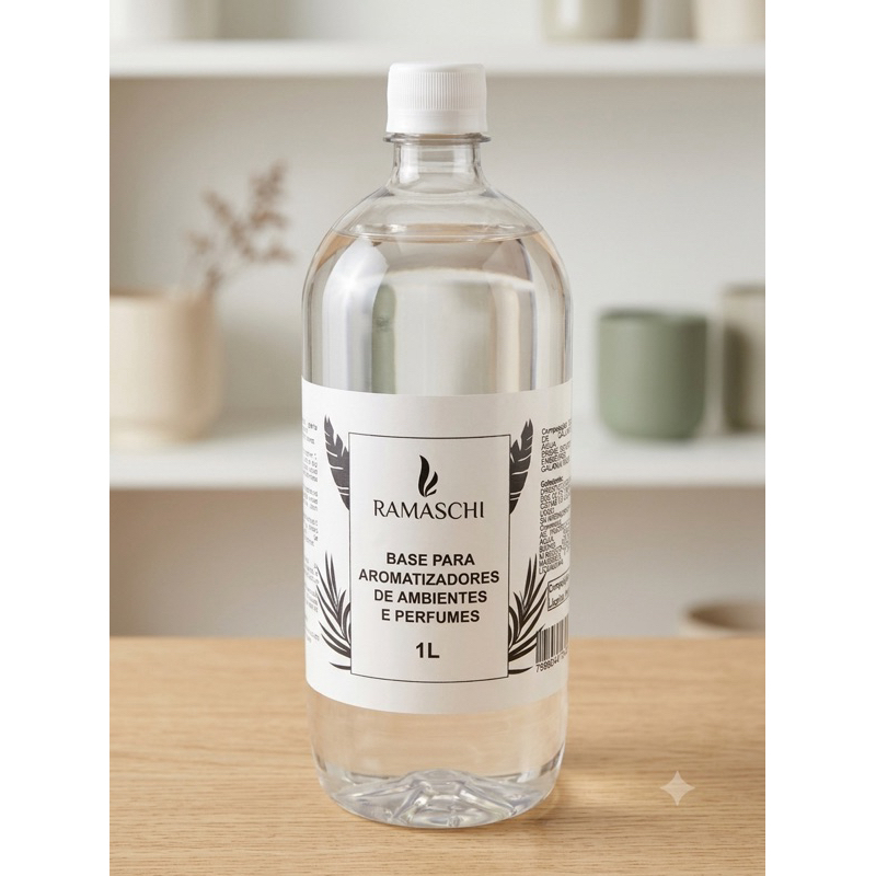 Base Para Fazer Aromatizador de Ambientes e Perfumes Premium Com Alta Fixação e Qualidade Profissional - 1 Litro
