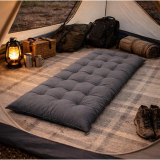 Colchonete Camping Futon espreguiçadeira 170x0,60cm – Colchão Portátil Confortável