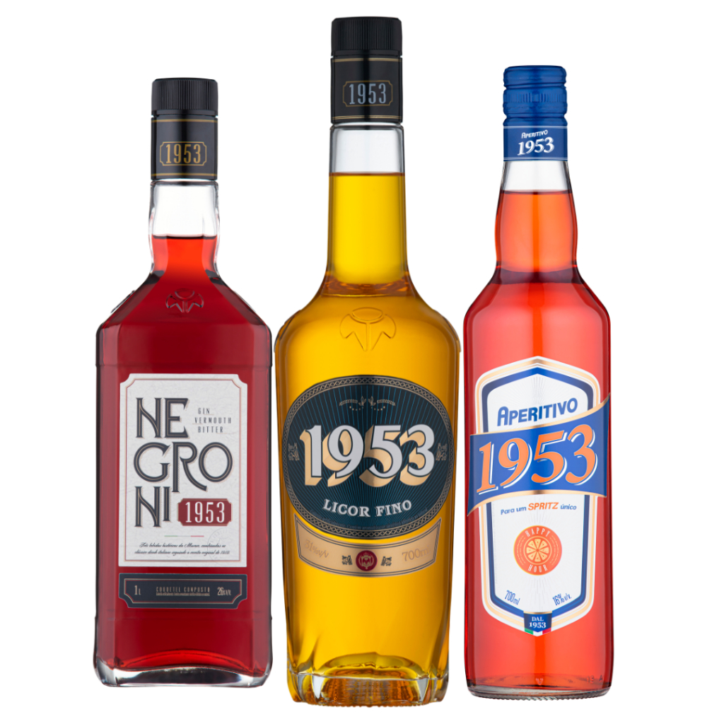 Kit 1953 – Negroni + Aperitivo + Licor Fino