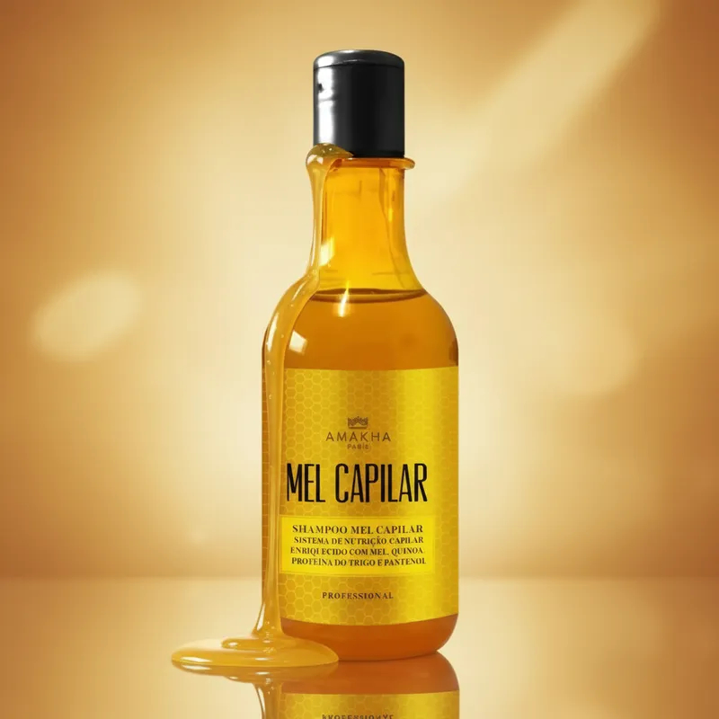 Shampoo Cabelos Opacos Mel 300ml | Amakha Paris — imagem 2 de 2